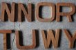 画像7: U.S.A. vintage  small  SIGNS 23pcs アメリカヴィンテージ ハンドメイド ミニアルファベット 23個セット レターサイン  1980-90's (7)