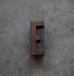 画像1: U.S.A. antique Letterpress 【E】アメリカアンティーク 木製プリンターブロック Ｈ3.4cm ヴィンテージ スタンプ ビンテージ はんこ 数字 1900-40's  (1)