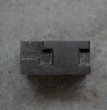 画像2: U.S.A. antique Letterpress 【L】アメリカアンティーク 木製プリンターブロック Ｈ1.6cm ヴィンテージ スタンプ ビンテージ はんこ 数字 1900-40's  (2)