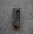 画像1: U.S.A. antique Letterpress 【C】アメリカアンティーク 木製プリンターブロック Ｈ4.2cm ヴィンテージ スタンプ ビンテージ はんこ 数字 1900-40's 