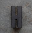 画像2: U.S.A. antique Letterpress 【H】アメリカアンティーク 木製プリンターブロック Ｈ4.2cm ヴィンテージ スタンプ ビンテージ はんこ 数字 1900-40's 
