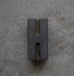 画像1: U.S.A. antique Letterpress 【H】アメリカアンティーク 木製プリンターブロック Ｈ4.2cm ヴィンテージ スタンプ ビンテージ はんこ 数字 1900-40's  (1)