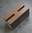 画像3: U.S.A. antique Letterpress 【H】アメリカアンティーク 木製プリンターブロック Ｈ5cm ヴィンテージ スタンプ ビンテージ はんこ 数字 1900-40's  (3)