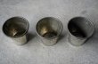 画像5: ENGLAND antique Baking Tin Small CUPS 3pcs イギリスアンティーク 小さなベーキングティンモールド カップ 3個セット ヴィンテージ 焼き型 菓子型 ケーキ 1930-50’ｓ (5)