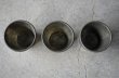 画像6: ENGLAND antique Baking Tin Small CUPS 3pcs イギリスアンティーク 小さなベーキングティンモールド カップ 3個セット ヴィンテージ 焼き型 菓子型 ケーキ 1930-50’ｓ (6)