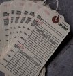 画像2: 【アメリカ直輸入・日本未発売】LAY-AWAY TAGS タグ 荷札 取り置き 商品管理 ナンバータグ (2)