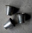 画像1: ENGLAND antique Baking Tin Small CUPS 3pcs イギリスアンティーク 小さなベーキングティンモールド カップ 3個セット ヴィンテージ 焼き型 菓子型 ケーキ 1930-50’ｓ (1)