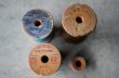 画像5: U.S.A. antique Wooden Spools アメリカアンティーク  英字ロゴ入 刻印入 木製スプール 糸巻き 糸 4個セット  ヴィンテージ 1920-40's (5)