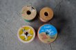 画像3: U.S.A. antique Wooden Spools アメリカアンティーク 木製スプール 糸巻き 糸 4個セット  ヴィンテージ 1950-70's (3)