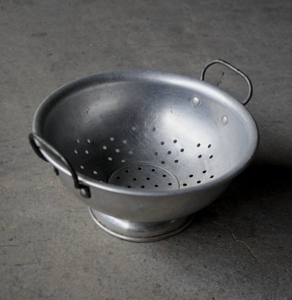 画像1: ENGLAND antique STELLA COLANDER イギリスアンティーク スワン アルミ コランダー 水切り 1940-60's (1)