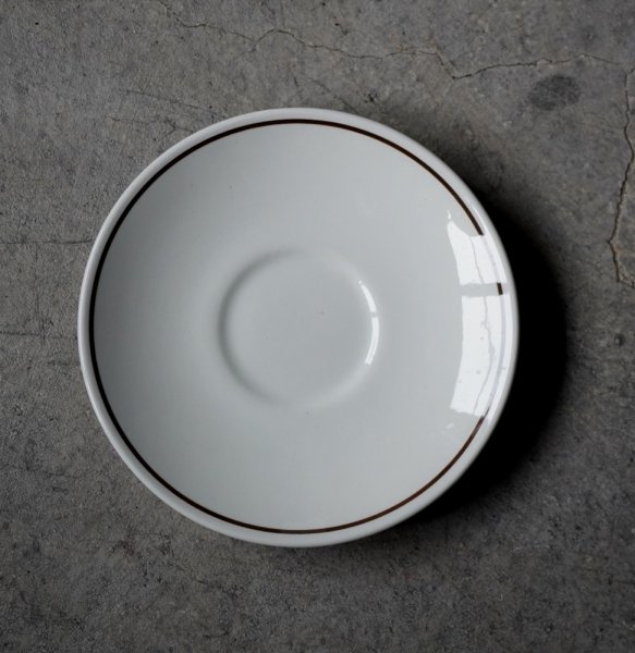 画像1: FRANCE antique CHOKY SAUCER フランスアンティーク ソーサー ヴィンテージ 1960-70's  (1)