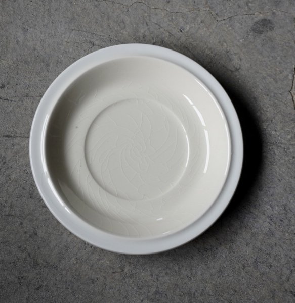 画像1: ENGLAND antique HORNSEA  FLEUR SAUCER イギリスアンティーク ホーンジー フルール ソーサー 1970-80's  (1)