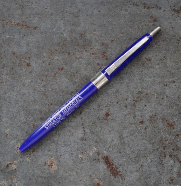 画像1: U.S.A. antique ADVERTISING PENS【カスタム加工済】アメリカアンティーク アドバタイジング ボールペン 広告入 ヴィンテージ  1960-80's (1)