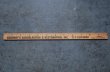 画像2: U.S.A. antique ADVERTISING RULER 12” アメリカアンティーク アドバタイジング 木製ルーラー 広告入り 定規 ヴィンテージ 1940-60's
