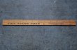 画像2: U.S.A. antique ADVERTISING RULER 12” アメリカアンティーク アドバタイジング 木製ルーラー 広告入り 定規 ヴィンテージ 1940-60's