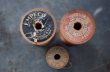 画像5: U.S.A. antique Wooden Spools アメリカアンティーク  英字ロゴ入 刻印入 木製スプール 糸巻き 糸 3個セット  ヴィンテージ 1920-40's