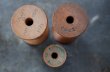 画像6: U.S.A. antique Wooden Spools アメリカアンティーク  英字ロゴ入 刻印入 木製スプール 糸巻き 糸 3個セット  ヴィンテージ 1920-40's