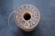 画像6: U.S.A. antique Wooden Spools アメリカアンティーク  英字ロゴ入 刻印入 木製スプール 糸巻き 糸 3個セット  ヴィンテージ 1920-40's