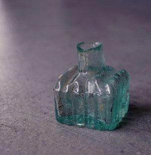 画像: ENGLAND antique Ink Bottle イギリスアンティーク ガラス インクボトル 瓶 ガラスボトル 1890－1910's