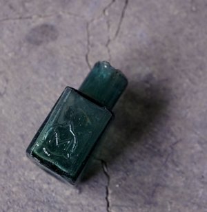 画像: ENGLAND antique INK BOTTLE イギリスアンティーク ガラス インクボトル 瓶 ガラスボトル 1890－1910's