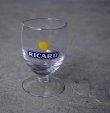画像1: 【OUTLET】FRANCE antique RICARD GLASS フランスアンティーク リカール 脚付きグラス 1960's 