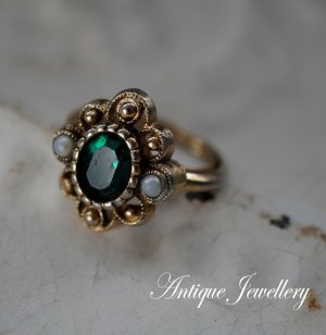 画像: U.S.A. antique Avon RING アメリカアンティーク エイボン コスチュームジュエリー ヴィンテージ リング 指輪 1960－80's 