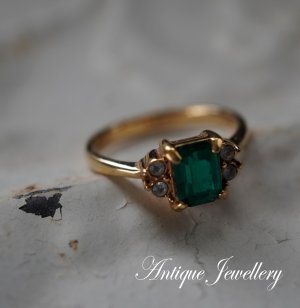 画像: U.S.A. antique Avon RING アメリカアンティーク エイボン コスチュームジュエリー ヴィンテージ リング 指輪 1960－80's 