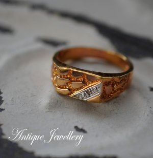 画像: U.S.A. antique Avon RING アメリカアンティーク エイボン コスチュームジュエリー ヴィンテージ リング 指輪 1960－80's 