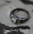 画像1: U.S.A. antique RING アメリカアンティーク コスチュームジュエリー ヴィンテージ リング 指輪 1960－80's  (1)