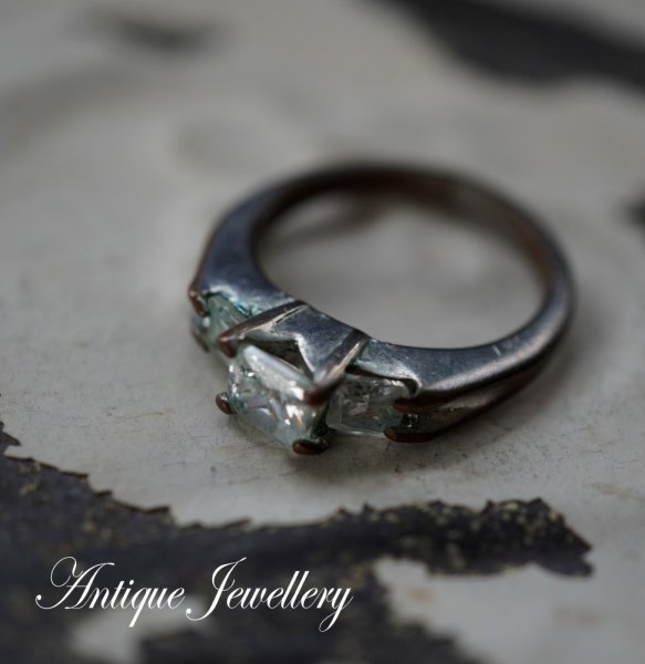画像1: U.S.A. antique RING アメリカアンティーク コスチュームジュエリー ヴィンテージ リング 指輪 1960－80's  (1)