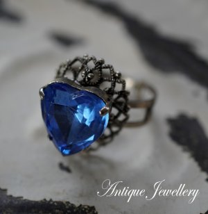 画像: WEST GERMANY antique RING 西ドイツアンティーク コスチュームジュエリー ヴィンテージ リング 指輪 1960－80's 