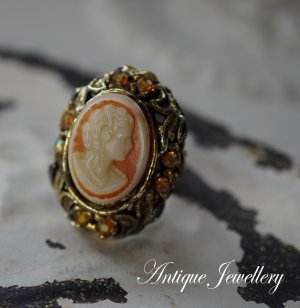 画像: U.S.A. antique RING アメリカアンティーク コスチュームジュエリー ヴィンテージ リング 指輪 1960－80's 