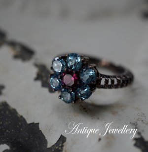 画像: U.S.A. antique RING アメリカアンティーク コスチュームジュエリー ヴィンテージ リング 指輪 1960－80's 