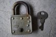 画像3: SALE【30%OFF】U.S.A. antique Master PADLOCK アメリカアンティーク  刻印入 パドロック 南京錠 ヴィンテージ ビンテージ 1940－60's