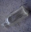 画像1: ENGLAND antique Boots Glass Bottle イギリスアンティーク 筆記体ロゴ【Boots】 ガラスボトル H12cm ガラス瓶 1920's (1)