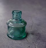 画像: ENGLAND antique Ink Bottle イギリスアンティーク ガラス インクボトル 瓶 ガラスボトル 1890－1910's