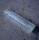 画像: ENGLAND antique Glass Bottle イギリスアンティーク ガラスボトル H10.7cm ガラス瓶 1900-20's