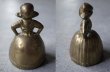 画像4: ENGLAND antique Brass Table Ball イギリスアンティーク ブラス テーブルベル ドールベル ハンドベル ベル真鍮製 1940-50's  (4)