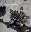 画像1: U.S.A .antique Coro Brooch アメリカアンティーク コロ ブローチ コスチュームジュエリー ヴィンテージ ブローチ 1950-80's  (1)