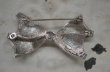 画像3: ENGLAND antique SPHINX Brooch イギリスアンティーク スフィンクスブローチ コスチュームジュエリー ヴィンテージ ブローチ 1950-80's  (3)