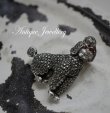 画像2: ENGLAND antique PAN Brooch イギリスアンティーク DOG 犬 ドッグ ブローチ コスチュームジュエリー ヴィンテージ ブローチ 1950-80's 