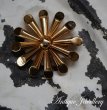 画像1: U.S.A .antique Coro Brooch アメリカアンティーク コロ ブローチ コスチュームジュエリー ヴィンテージ ブローチ 1950-80's  (1)