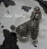 画像: ENGLAND antique PAN Brooch イギリスアンティーク DOG 犬 ドッグ ブローチ コスチュームジュエリー ヴィンテージ ブローチ 1950-80's 