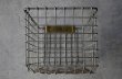 画像4: U.S.A. antique Wire Basket アメリカアンティーク AMERICAN WIRE FORM CO. ナンバータグ付き ワイヤーバスケット 1940-50's  (4)
