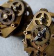 画像1: FRANCE antique  BRILLIE wall clock MOVEMENT PARTS 2pcs フランスアンティーク 掛け時計 ムーブメント 機械部品 2個セット ジャンク ヴィンテージ 1940-70's