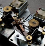画像: U.S.A. antique wall clock  MOVEMENT PARTS 2pcs アメリカアンティーク 掛け時計 ムーブメント 機械部品 2個セット ジャンク ヴィンテージ 1940-70's