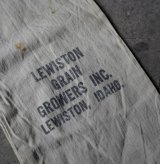 画像: U.S.A. antique GRAIN BAG アメリカアンティーク 穀物袋 キャンバス地  バッグ 布袋 ヴィンテージ 1950-70's