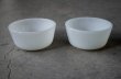 画像3: U.S.A. vintage  Fire-king Custard cups 2pcs アメリカヴィンテージ ファイヤーキング ホワイト  2個セット1960-70's (3)