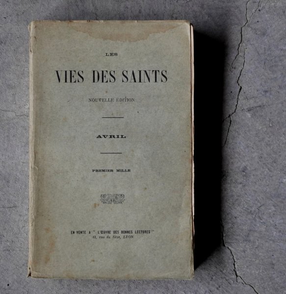 画像1: FRANCE antique BOOK フランス アンティーク ブック book 本 古書 洋書 1909's (1)