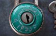 画像4: FRANCE antique PADLOCK with KEY フランスアンティーク パドロック 鍵付 ヴィンテージ 南京錠 1950-70's (4)